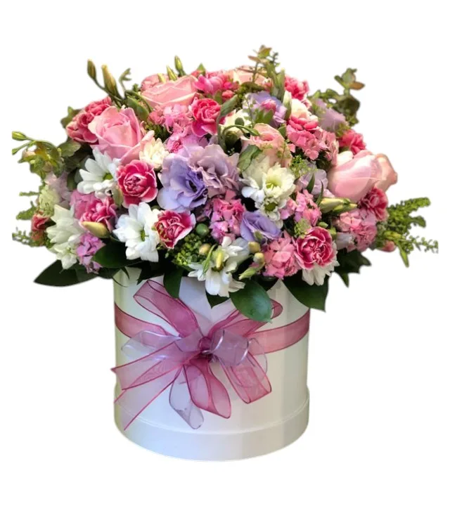 Kutuda Renkli Çiçekler