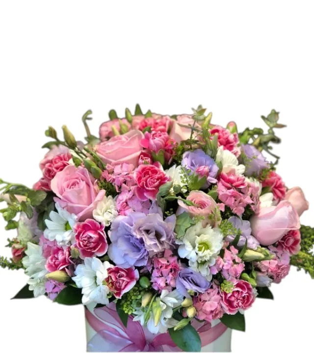 Kutuda Renkli Çiçekler