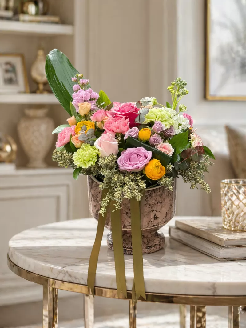 İthal Güller ve Şebboy Aranjmanı