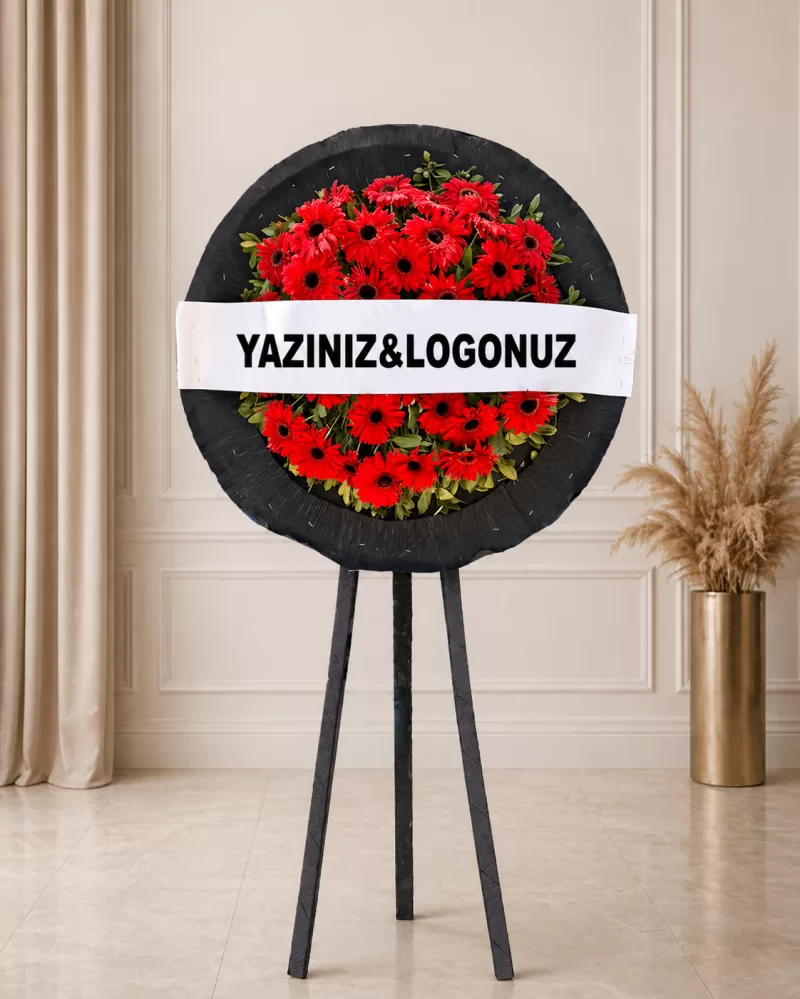 Kırmızı Cenaze Çelengi