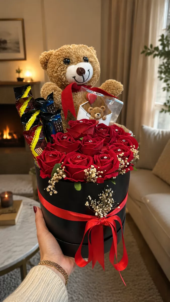 Kutuda Yapay Romantik Sürpriz Kutusu