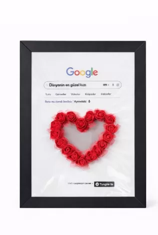 Dünyanın En Güzel Kızı Çerçevesi