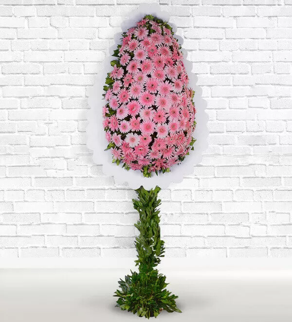 Pembe Gerbera Çelengi